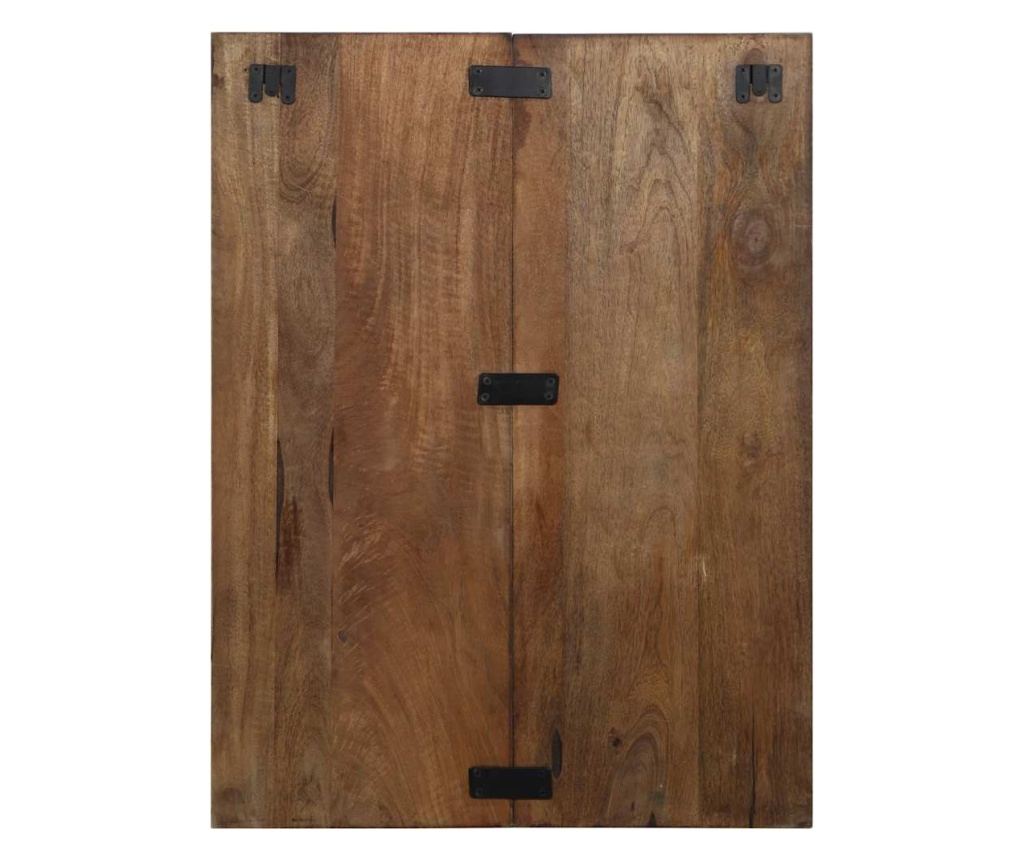 Višebojni noćni ormarić 60X32X80 cm od masivnog recikliranog drva - 5