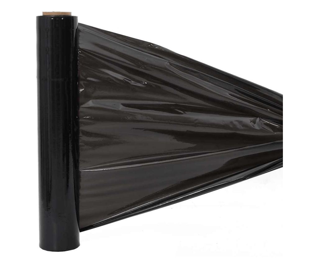 Стреч фолио 2 бр. черно 23 μm 50 cm x 150 m - 6