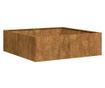 vidaXL Jardinieră Rusty 100x100x30 cm Oțel pentru intemperii