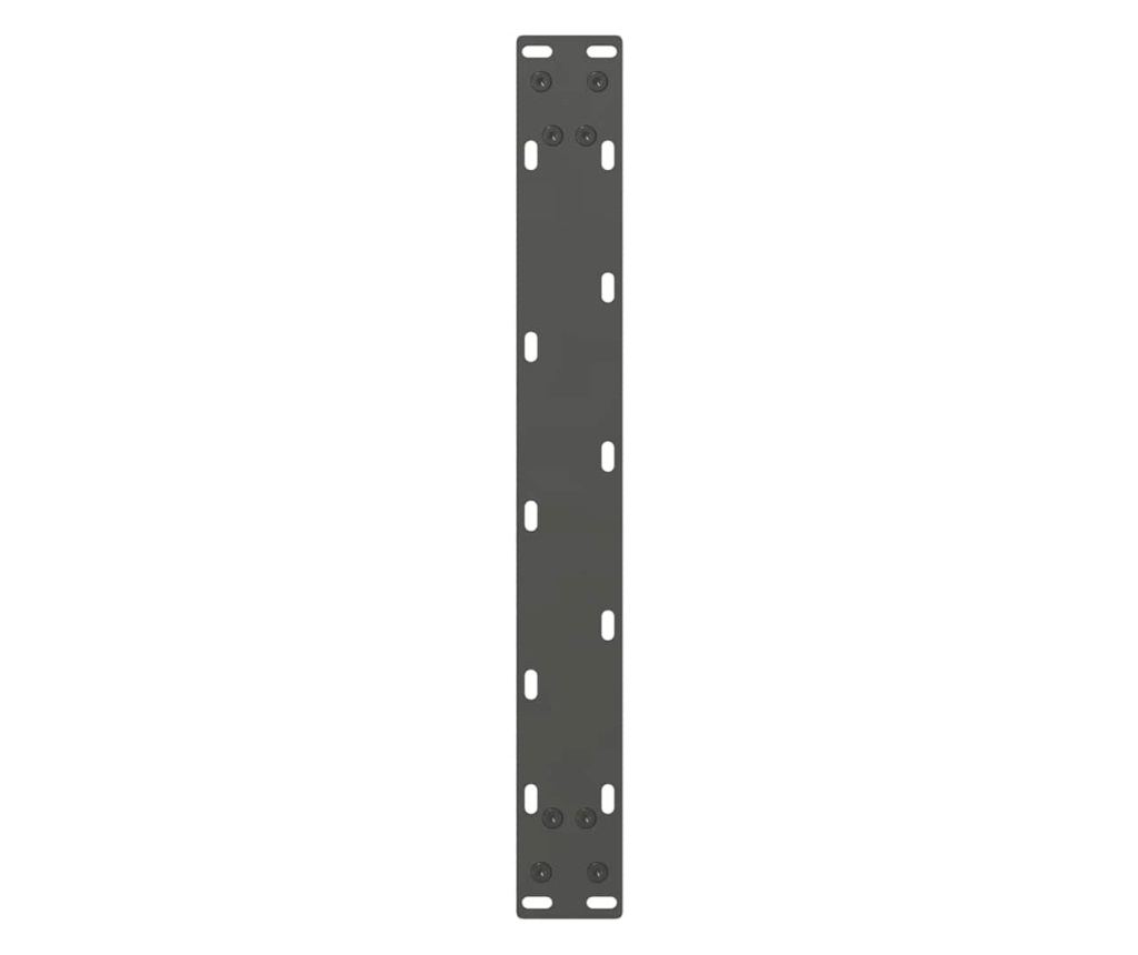 Крака за масичка за кафе, антрацит, 2 бр., 50 x (42-43) см, стомана - 7