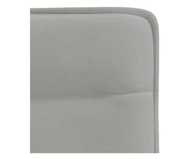 Jedilni stoli 6 kosov sivo blago