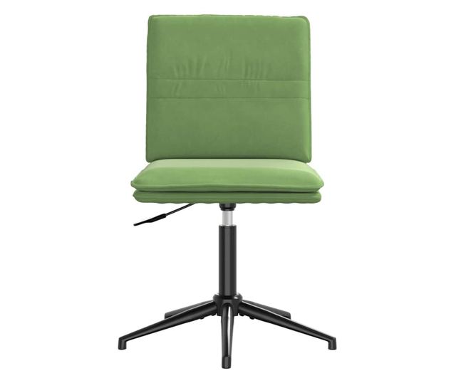 Jedilni stoli, 2 kosa, svetlo zelena, žamet