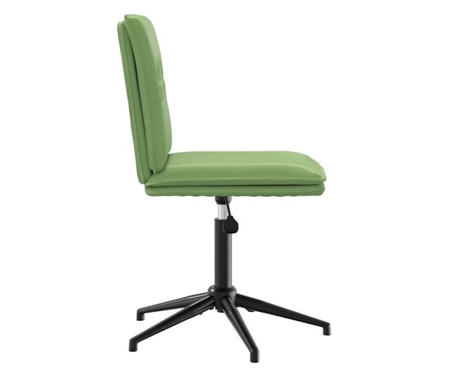 Jedilni stoli, 2 kosa, svetlo zelena, žamet