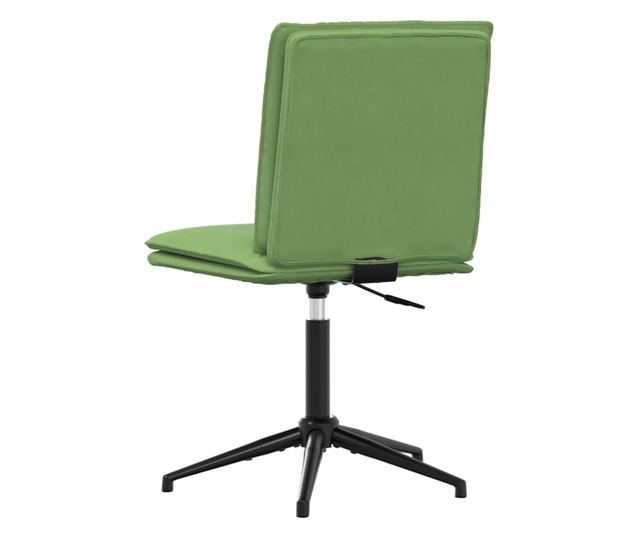 Jedilni stoli, 2 kosa, svetlo zelena, žamet