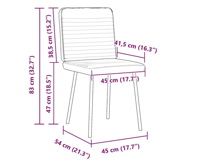 Jedilni stoli, komplet 4, temno zelena, žamet