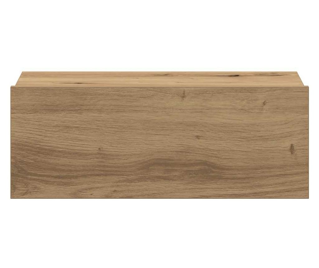 Artisan Oak plutajući noćni ormarić 40x32x15 cm, obrađeno drvo - 9