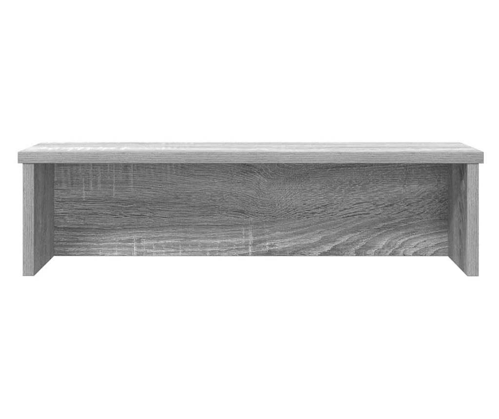 Кухненски стелажи, подреждащи се 2 бр сива сонома 50x15x16 см - 3