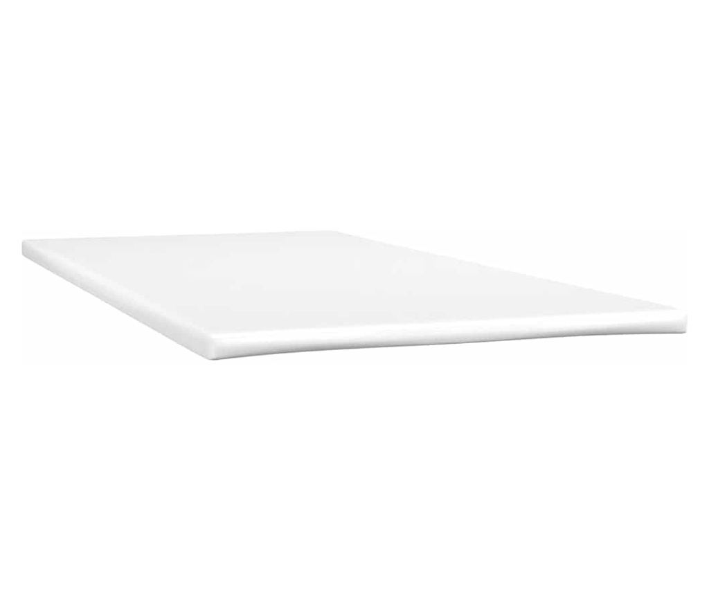 Box spring postel s matrací světle šedá 120x190 cm samet - 6