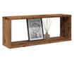 Wall Cube Shelves 6 pcs Old Wood 60x15x23cm Инженерна дървесина thumbnail 2