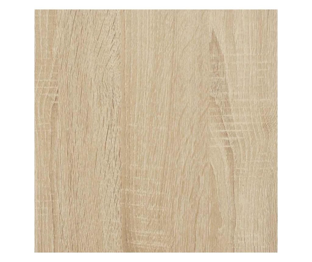 Noćni ormarić s 3 ladice Sonoma hrast 39x35x65 cm - 10