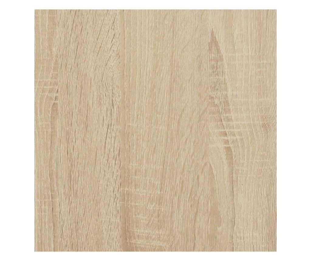 Noćni ormarić s 2 ladice (2 kom) Sonoma hrast 38x34x80 cm - 11