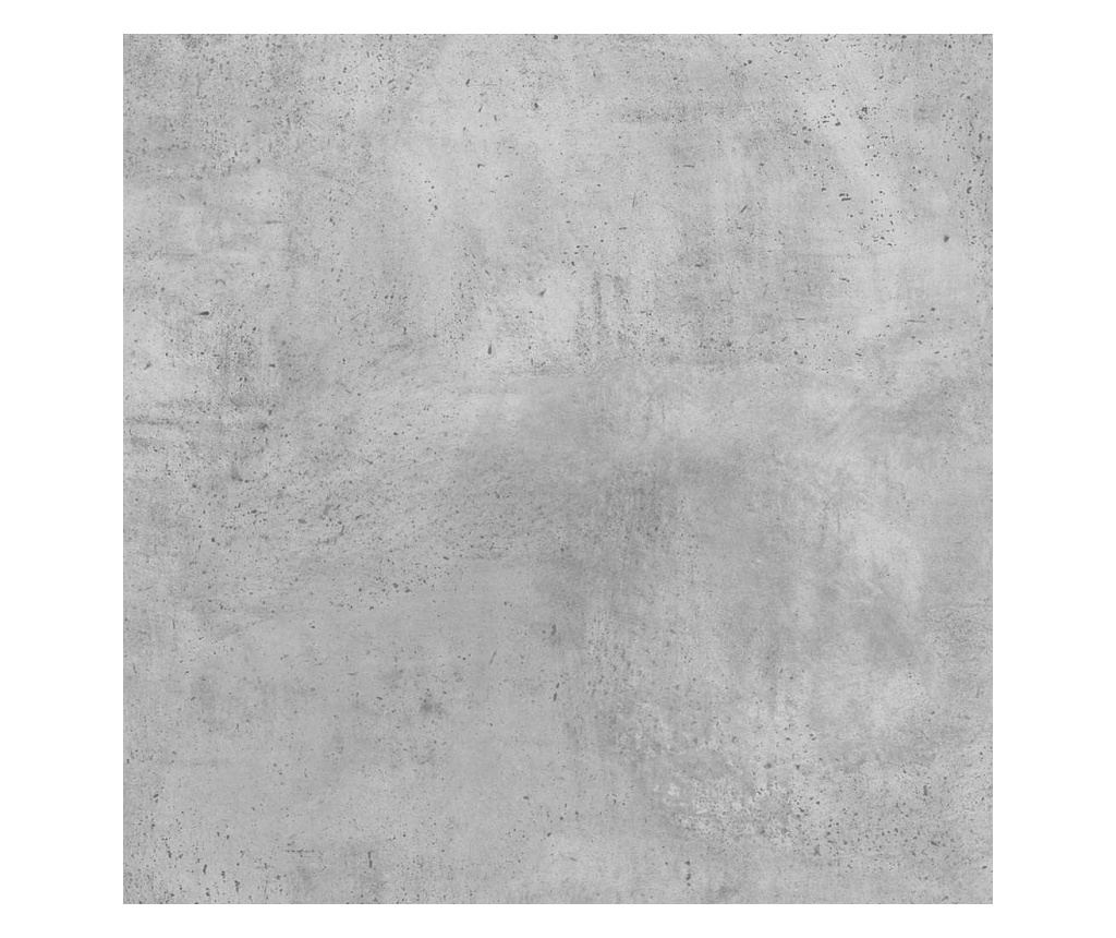 Noćni ormarić s ladicom 2 kom sivi beton 20x36x60 cm - 10