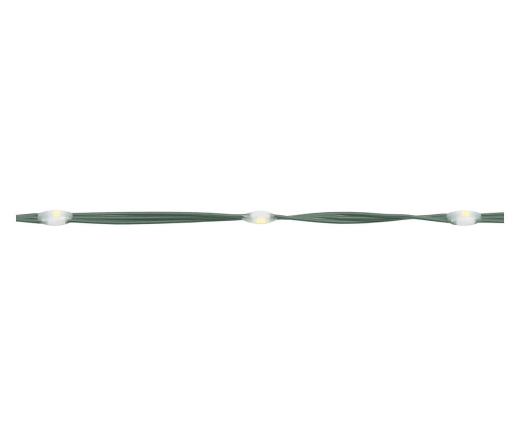 LED коледна елха 615 светодиода студено бяло 404,5 см - 9