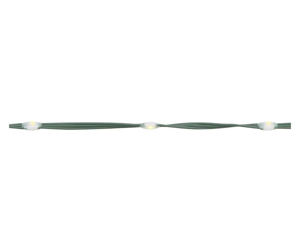 LED коледна елха 525 светодиода топло бяло 302 см - 7