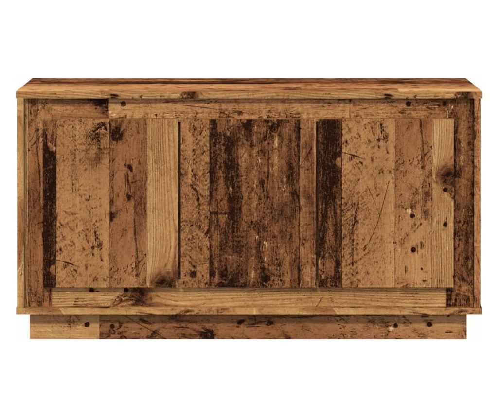 Бюфет, cтаро дърво, 102x35x55 см, инженерно дърво - 4