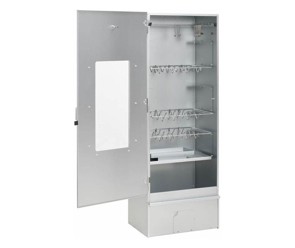 Пушилка за барбекю с маса, поцинкована стомана - 3