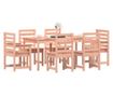 Градински комплект маса, 7 части, масивна дървесина Дуглас thumbnail 4