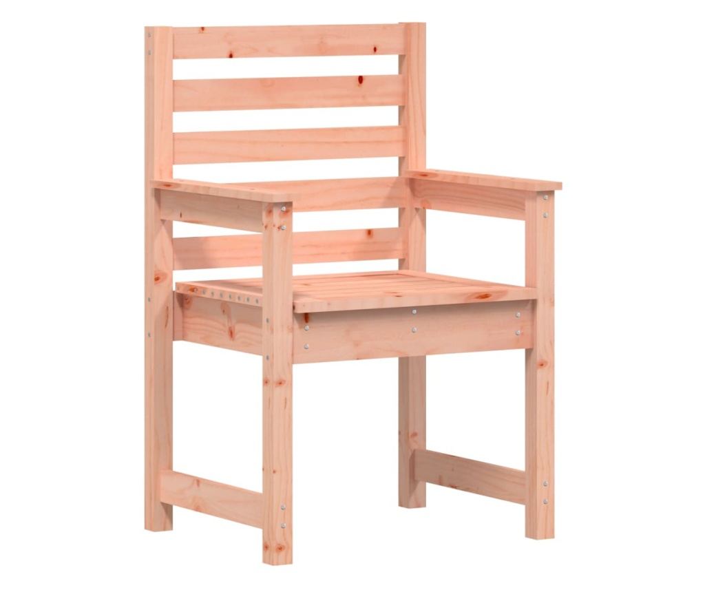 Градински комплект маса, 7 части, масивна дървесина Дуглас - 7