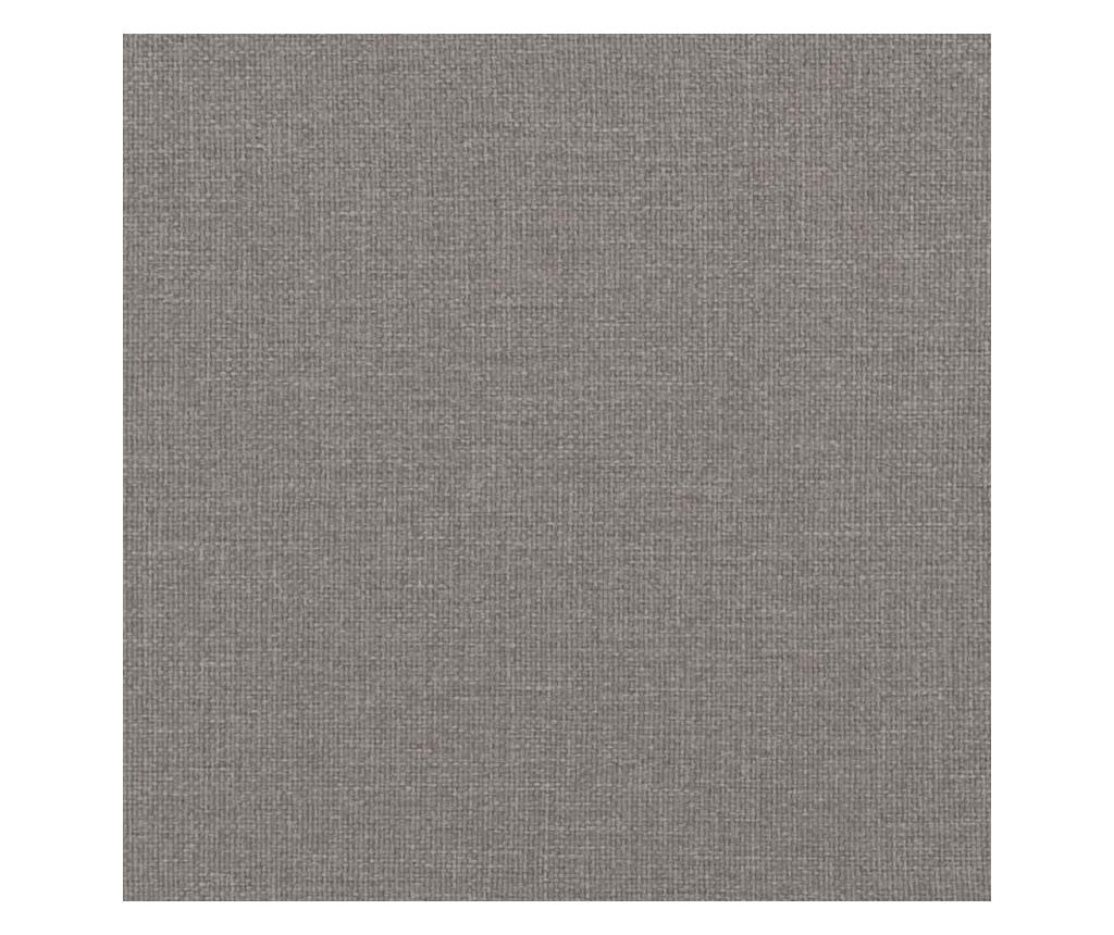 Разтегателен диван, тъмносив, плат - 10