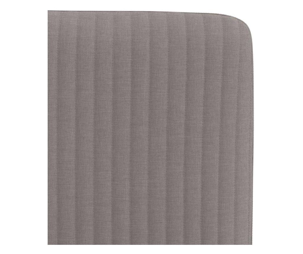 Jedilni stoli, komplet 6, taupe siva, tkanina - 7