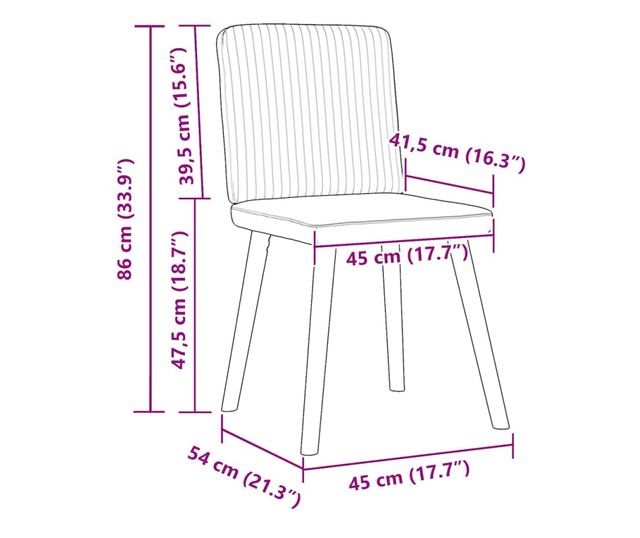 Jedilni stoli, komplet 6, svetlo sivi, blago