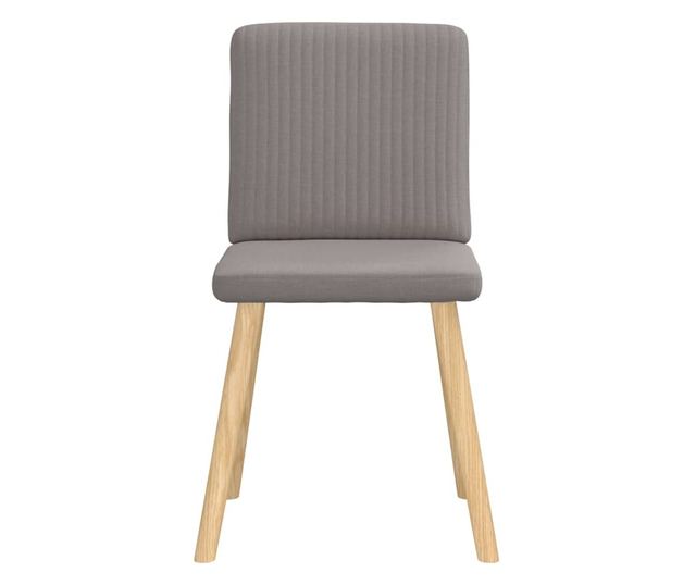 Kuhinjski stoli, 2 kosa, taupe siva, tekstil