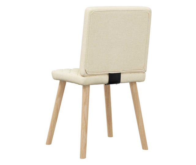 Kuhinjski stoli, komplet 4, tekstilni material