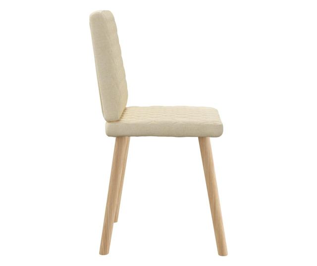 Kuhinjski stoli, komplet 4, tekstilni material