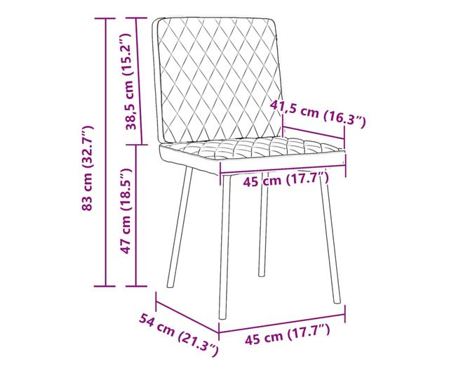 Jedilni stoli, 6 kosov, svetlo zelena, žamet