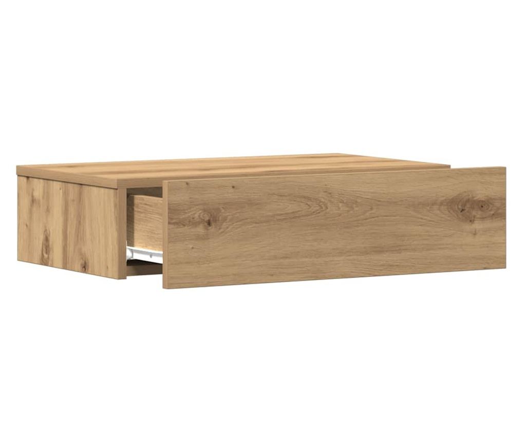 Artisan Oak Noćni Ormarić 60X35 Cm (Obrađeno Drvo) - 9