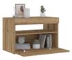 Noćni ormarić s LED svjetlima, Artisan Oak, 60x35x40cm, obrađeno drvo thumbnail 2