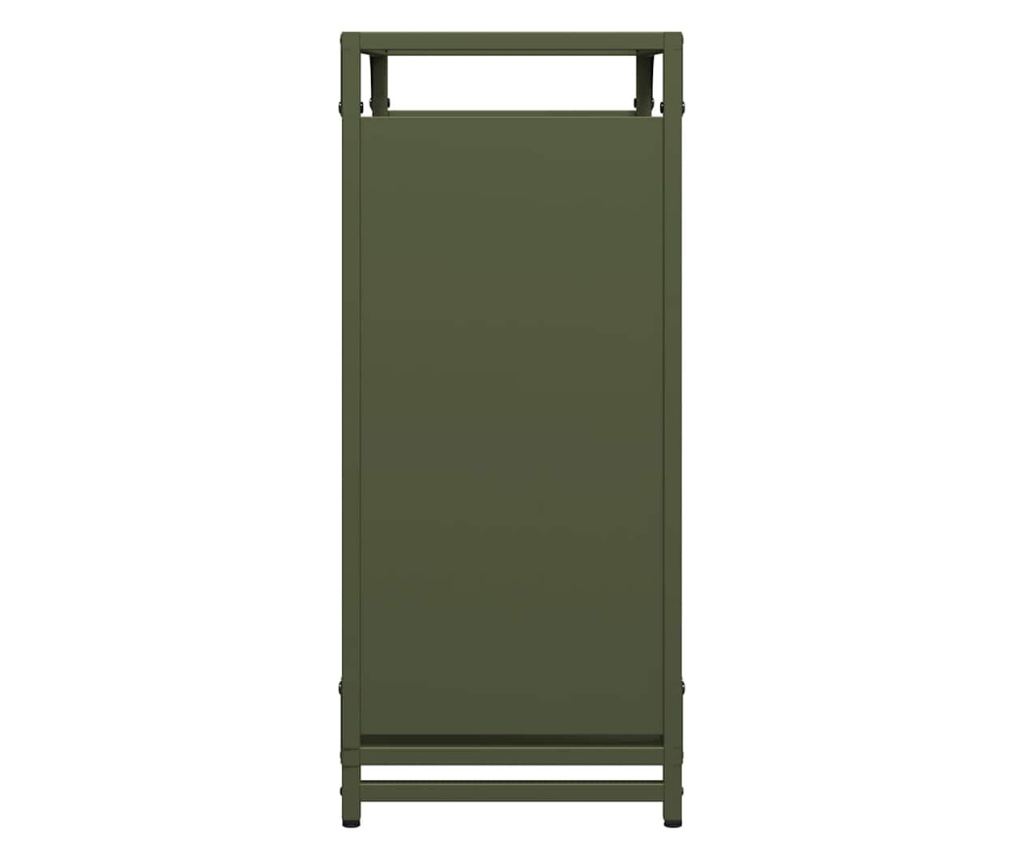 Стойка за дърва, 60x28x65 см, студеновалцувана стомана - 6