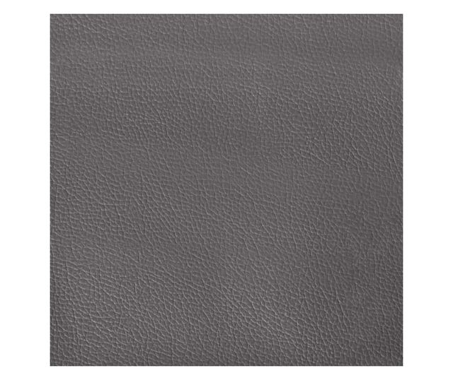 Jedilni stoli, 6 kosov, sivi, umetno usnje