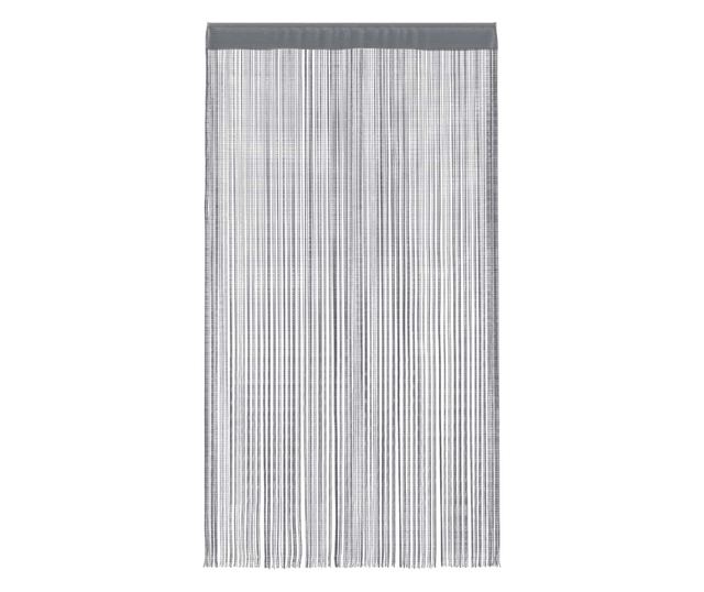 Perdele sir 2 buc Antracit 140x250 cm
