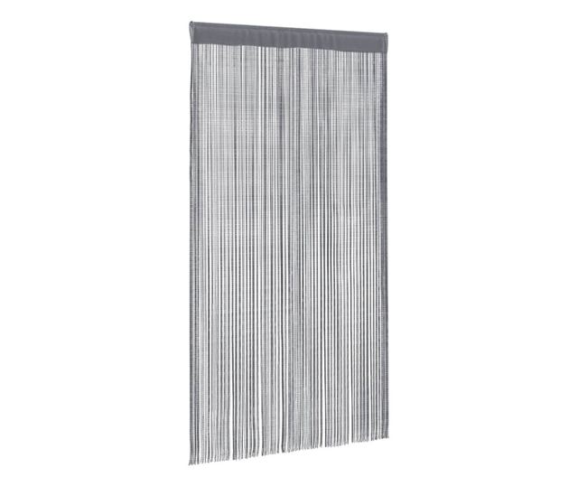 Perdele sir 2 buc Antracit 140x250 cm
