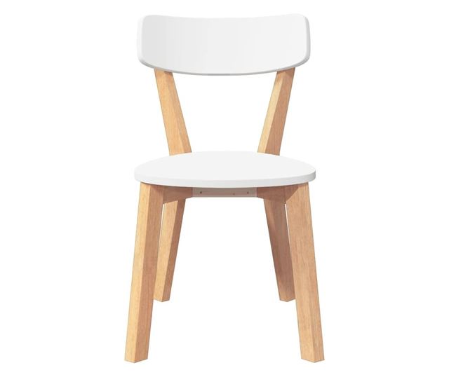 Jedilni stoli 2 kosa masiven les kavčukovca