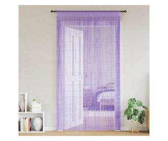 Perdele sir 2 buc Violet 140x250 cm