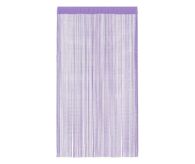 Perdele sir 2 buc Violet 140x250 cm