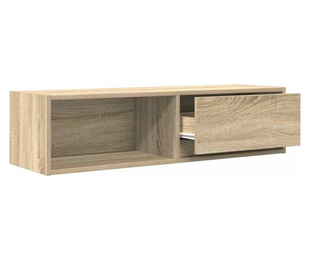 ТВ шкафове 2 бр дъб сонома 100x31x25,5 см инженерно дърво - 5