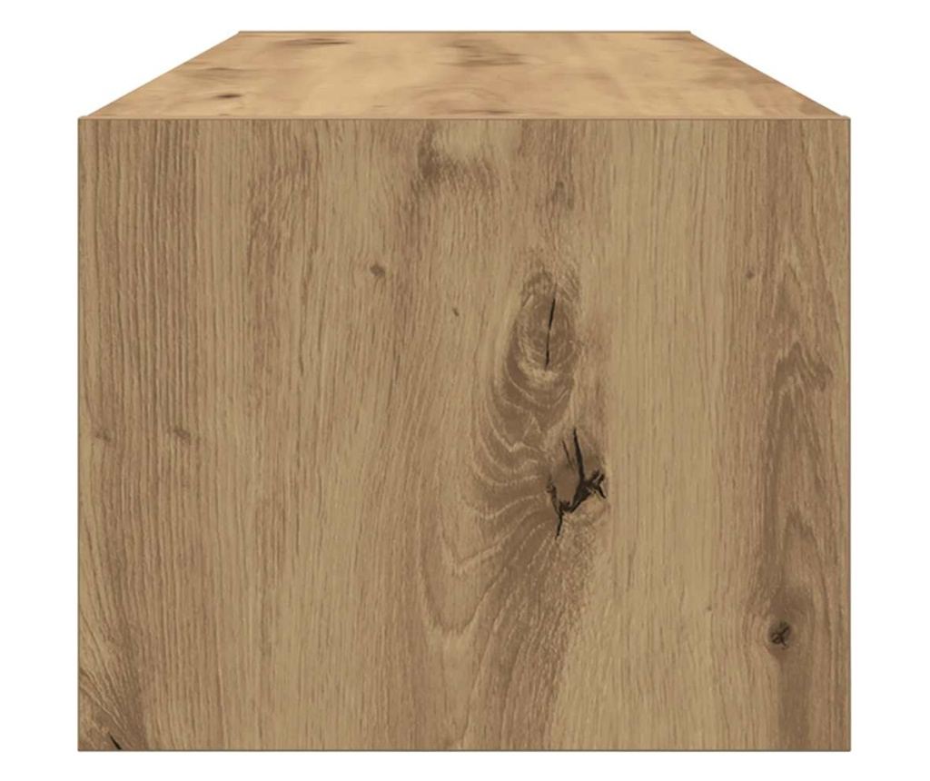 ТВ шкафове 2 бр дъб артизан 100x31x25,5 см инженерно дърво - 8