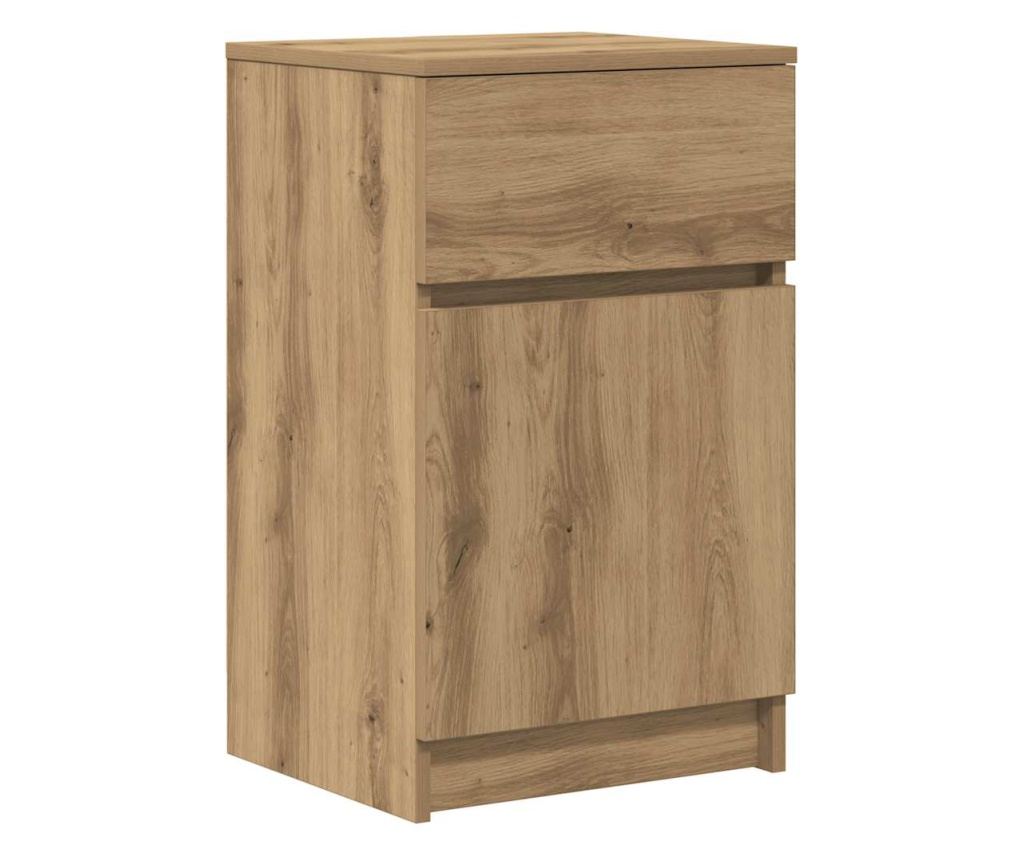 Noćni ormarić, 2 kom, Artisan Oak, 39x35x65 cm, obrađeno drvo - 5