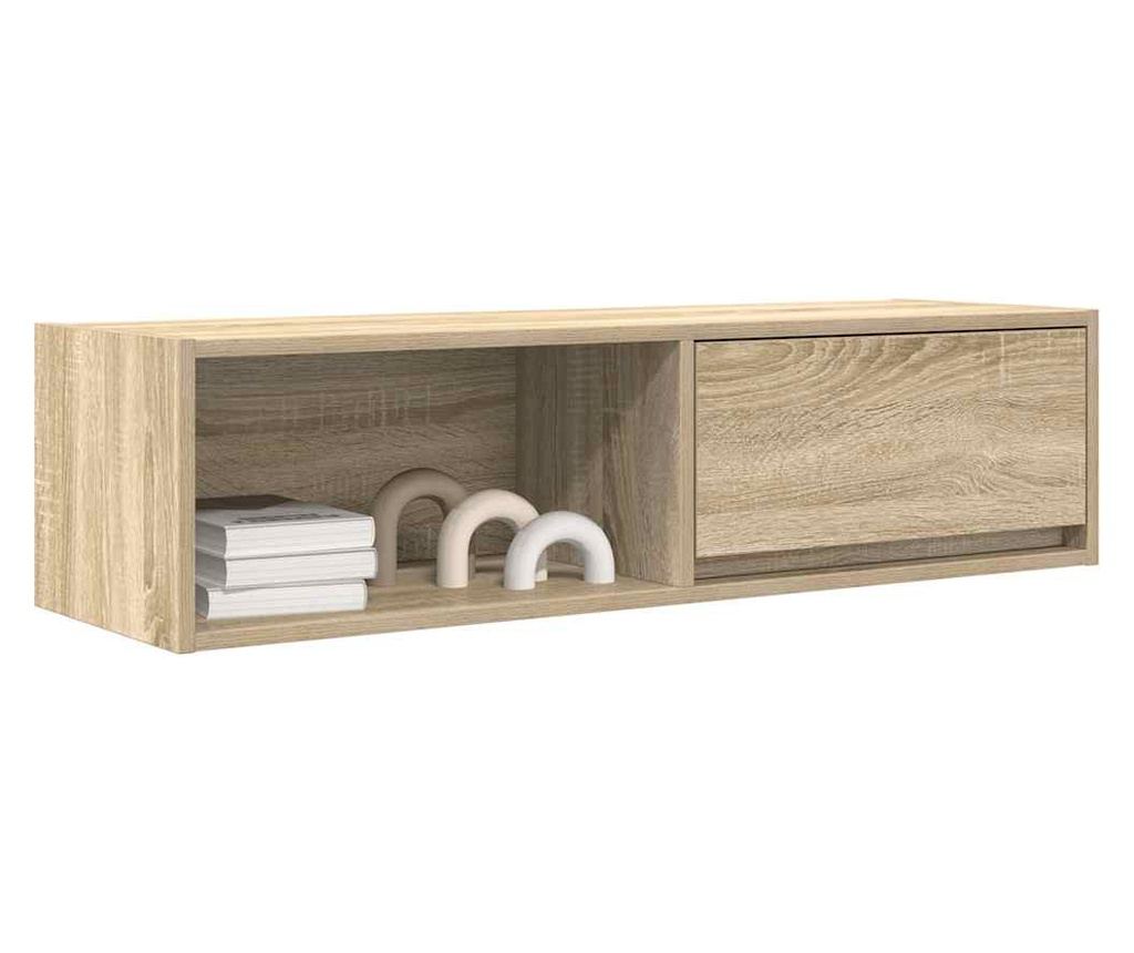 ТВ шкафове 2 бр дъб сонома 100x31x25,5 см инженерно дърво - 4