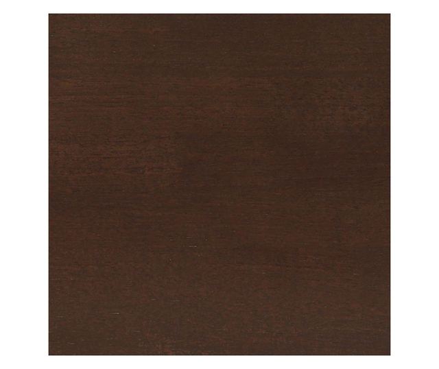 Jedilni stoli z blazinami, 2 kosa, masiven kavčukovec, rjavi