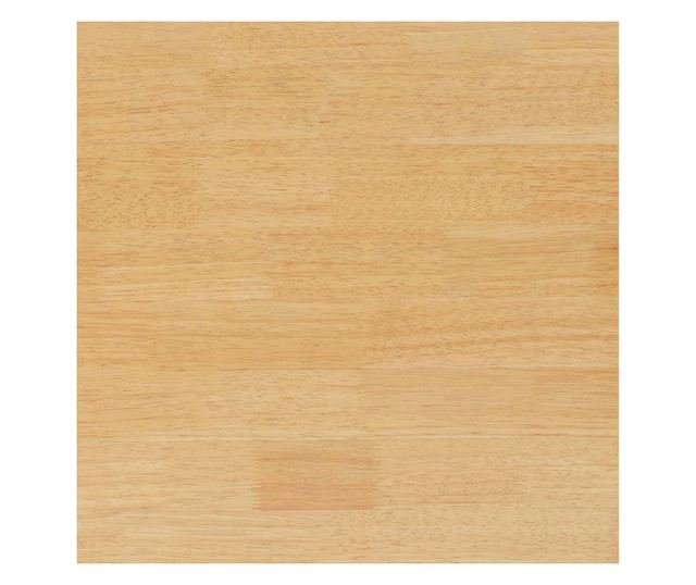 Barski stoli 2 kosa masiven les kavčukovca bel