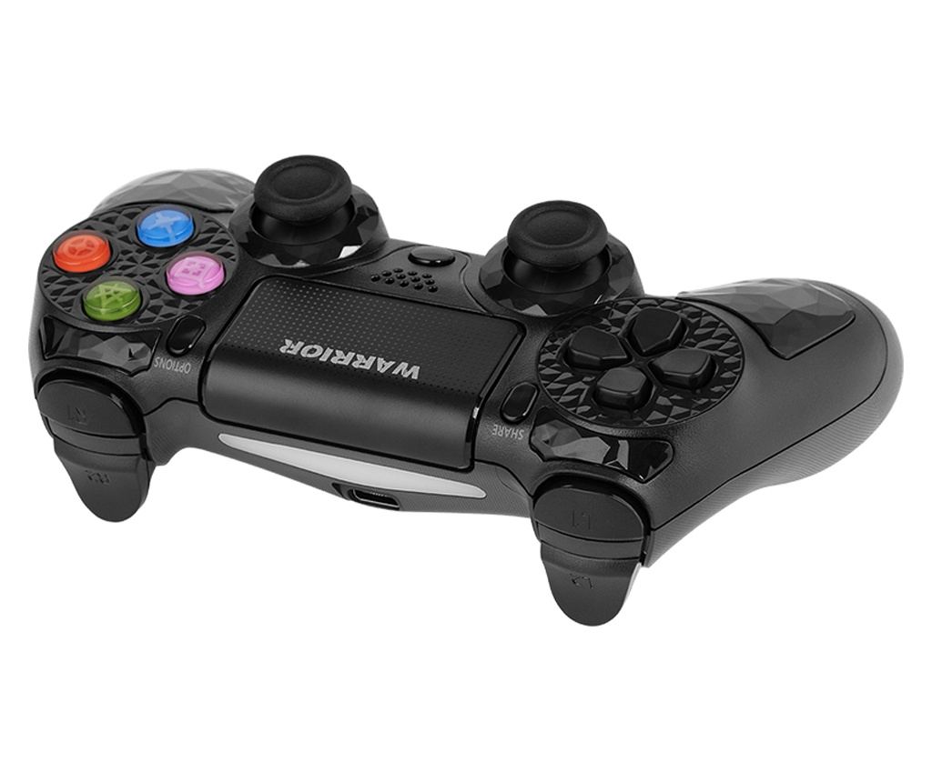 Безжичен геймпад за PS4/PC Kruger&matz Dualshock с вибрационна светлина - 4