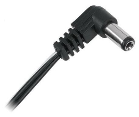 Napajalni kabel z desnim kotom 2,5x5,5 90