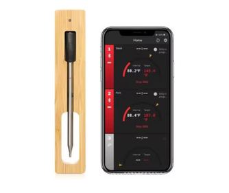 Termometru smart de Bucatarie, Adsinio, Wireless, Bluetooth, Aplicatie pentru telefon, Compatibil IOS si Android, Utilizare la C