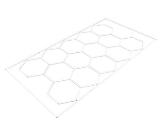 Plafoniera LED hexagonala