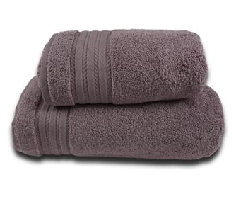 Set 2 prosoape absorbante si rezistente la decolorare, 100% MicroBumbac Jacquard, densitate 580 gsm, 50x100cm + 70x140 cm, Senec