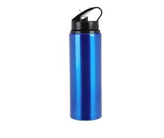 Μπουκάλι νερού Excellent Houseware, αλουμίνιο, 7x25 εκ., 750 ml, μπλε